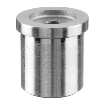 Adaptér pro trubku O48,3 x 2 mm, ploché madlo, H=5mm, nerez. ocel 304, kartáčovaná