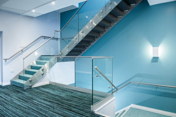 Easy Glass Pro, základní profil, horní montáž